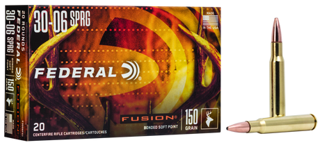 Federal Büchsenmunition .30-06 Spring 9,7g Fusion Soft Point