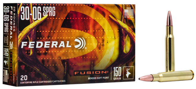 Federal Büchsenmunition .30-06 Spring 9,7g Fusion Soft Point