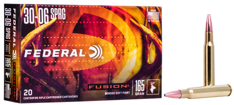 Federal Büchsenmunition .30-06 Spring 10,7g Fusion Soft Point