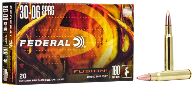 Federal Büchsenmunition .30-06 Spring 11,7g Fusion Soft Point