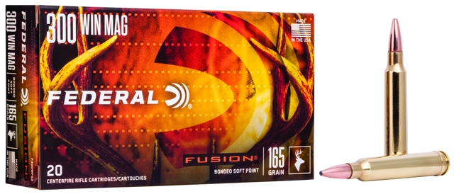 Federal Büchsenmunition .300 Win. Mag. 10,7g Fusion Soft Point