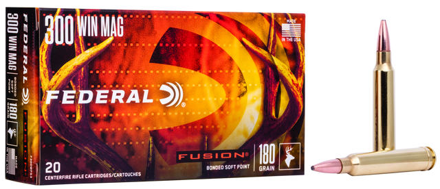 Federal Büchsenmunition .300 Win. Mag. 11,7g Fusion Soft Point