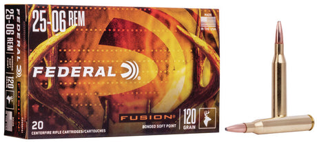 Federal Büchsenmunition .25-06 Rem. 7,8g Fusion Soft Point
