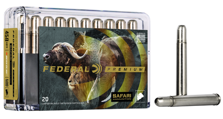 Federal Büchsenmunition Premium .458 Lott 32,4g Trophy Bonded Bear Claw Cape Shok