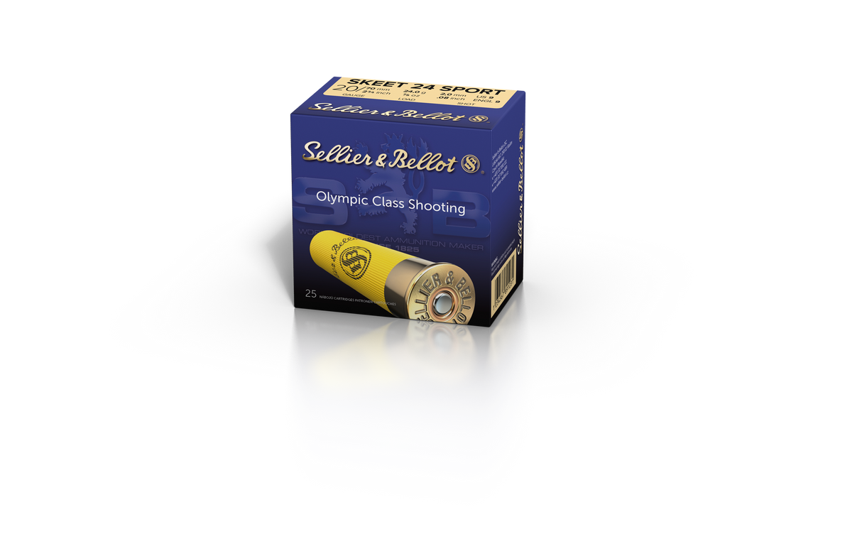 Sellier & Bellot Schrotmunition 20/70 24g 2,00mm Skeet Sport