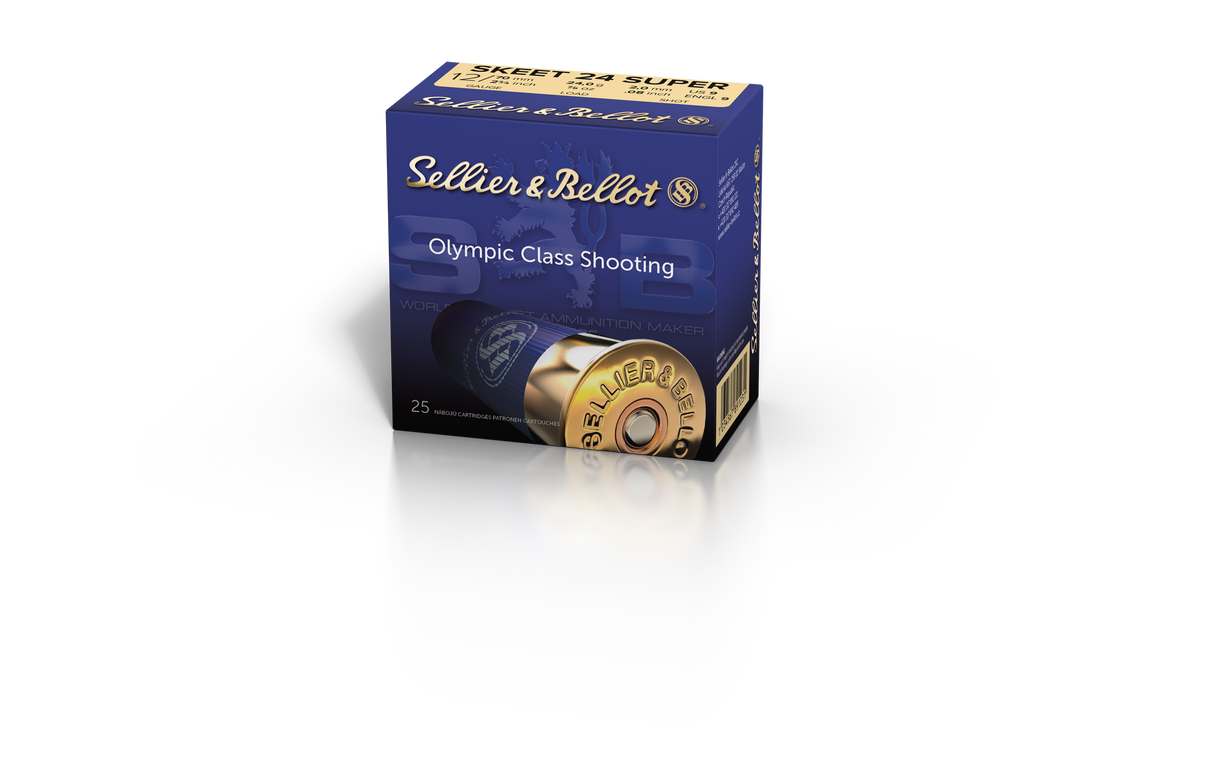 Sellier & Bellot Schrotmunition 12/70 24g 2,00mm Skeet Super