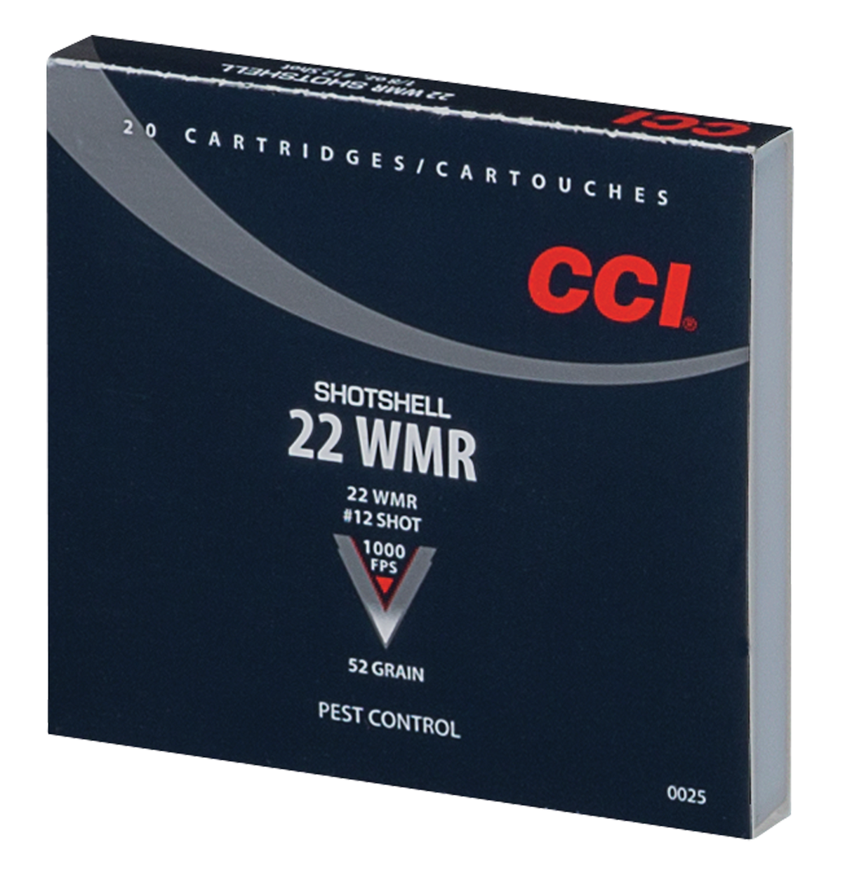 CCI Schrotmunition .22 Win. Mag. 3,4g Shotshell