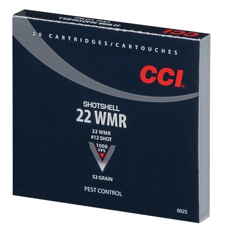 CCI Schrotmunition .22 Win. Mag. 3,4g Shotshell