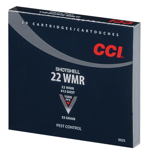 CCI Schrotmunition .22 Win. Mag. 3,4g Shotshell