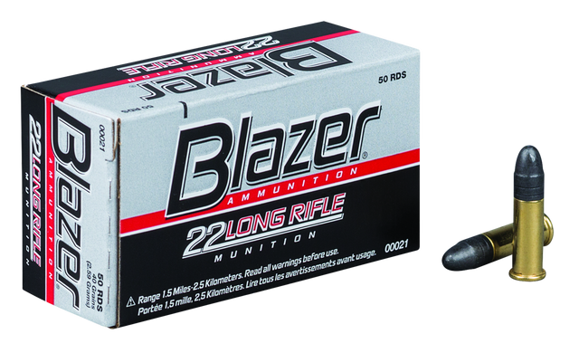 Blazer Kleinkalibermunition .22 LR 2,6g Lead Round Nose
