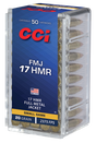 CCI Kleinkalibermunition .17 HMR 1,3g Full Metal Jacket