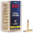 CCI Kleinkalibermunition .17 HMR 1,1g V-Max
