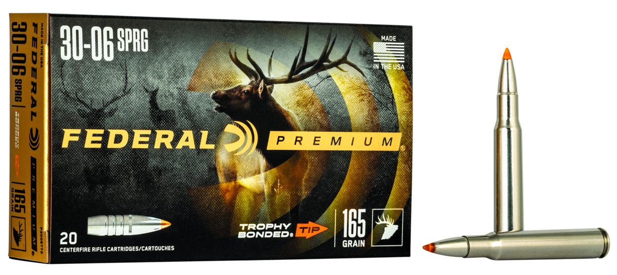 Federal Büchsenmunition Premium .30-06 Spring 10,7g Trophy Bonded Tip Vital Shok