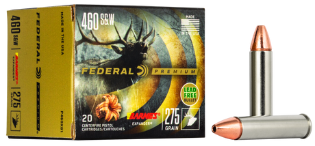 Federal Revolvermunition Premium .460 S&W Mag. 17,8g Barnes Expander