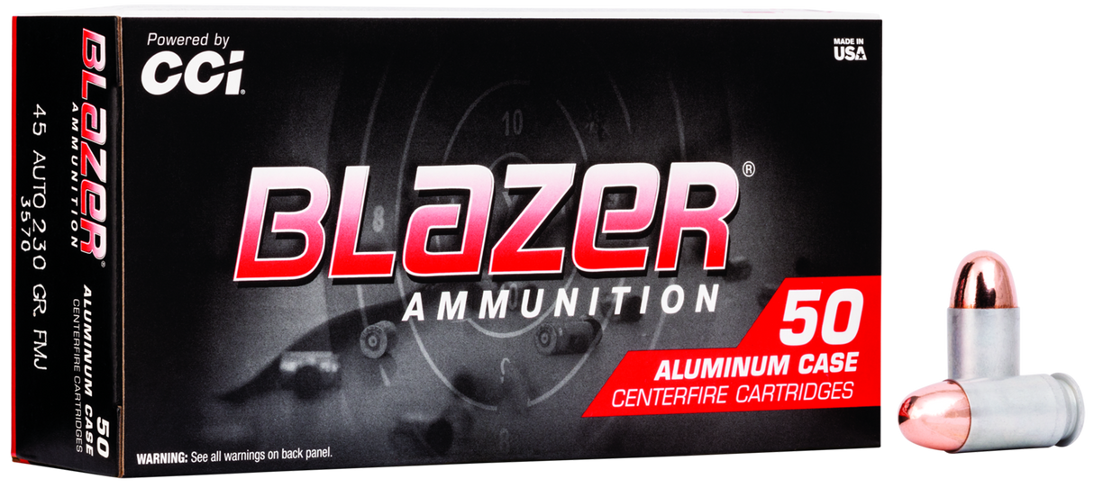 Blazer Revolvermunition .45 Auto 14,9g Full Metal Jacket