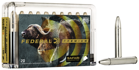 Federal Büchsenmunition Premium .458 Win. Mag. 25,9g Trophy Bonded Bear Claw