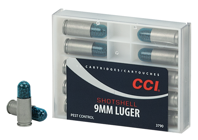 CCI Schrotmunition 9 x 19 3,4g Shotshell 2,00mm Pest Control