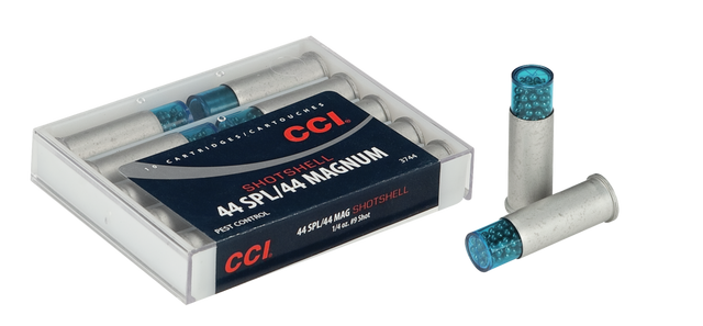CCI Schrotmunition .44 Rem. Mag. 9,1g Shotshell 2,00mm Pest Control