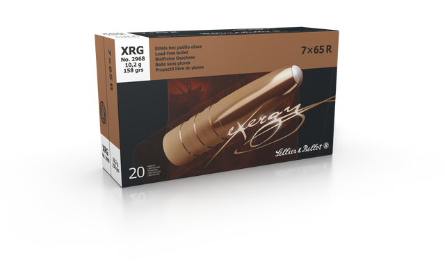 Sellier & Bellot Büchsenmunition 7 x 65 R 10,2g eXergy