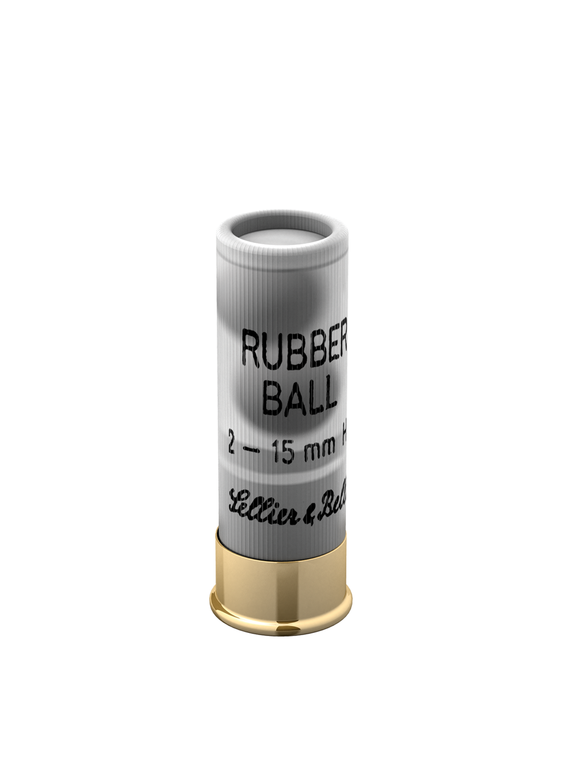 Sellier & Bellot Schrotmunition 12/67,5 0,88g 15,00mm Rubber Ball 2 Kugeln