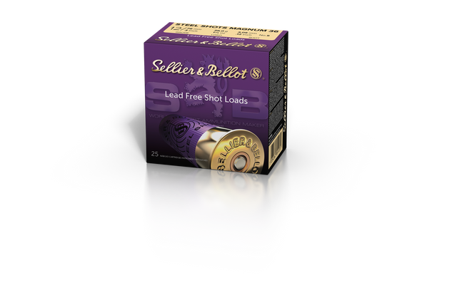 Sellier & Bellot Schrotmunition 12/76 36g 5,08mm Steel Shot