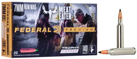 Federal Büchsenmunition Premium 7 mm Rem. Mag. 9,1g Trophy Copper