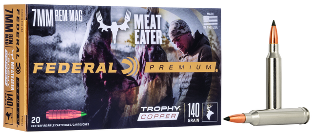 Federal Büchsenmunition Premium 7 mm Rem. Mag. 9,1g Trophy Copper