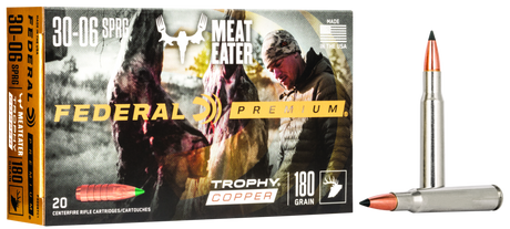Federal Büchsenmunition Premium .30-06 Spring 11,7g Trophy Copper