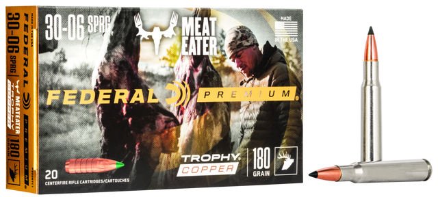 Federal Büchsenmunition Premium .30-06 Spring 11,7g Trophy Copper
