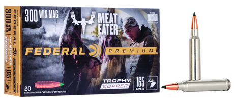 Federal Büchsenmunition Premium .300 Win. Mag. 10,7g Trophy Copper