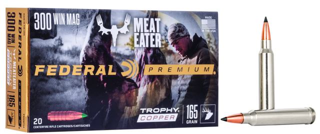 Federal Büchsenmunition Premium .300 Win. Mag. 10,7g Trophy Copper