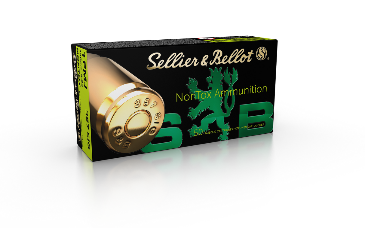 Sellier & Bellot Pistolenmunition .357 SIG 9g Total Metal Jacket