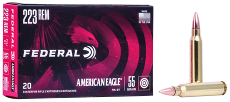Federal Büchsenmunition American Eagle .223 Rem 3,6g Full Metal Jacket Boat Tail