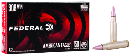 Federal Büchsenmunition American Eagle .308 Win. 9,7g Full Metal Jacket Boat Tail