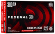 Federal Büchsenmunition American Eagle .300 AAC Blackout 14,3g Open Tip Match Sub-Sonic