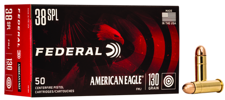 Federal Revolvermunition American Eagle .38 Special 8,4g Full Metal Jacket