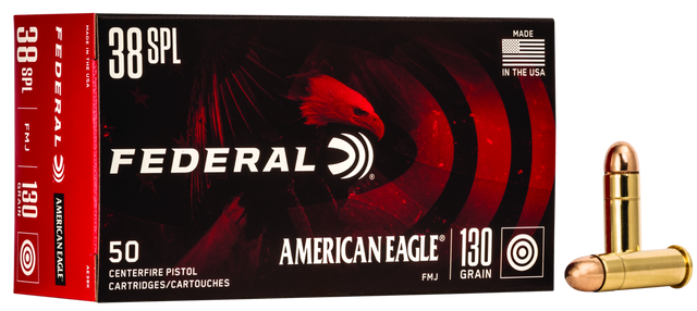 Federal Revolvermunition American Eagle .38 Special 8,4g Full Metal Jacket