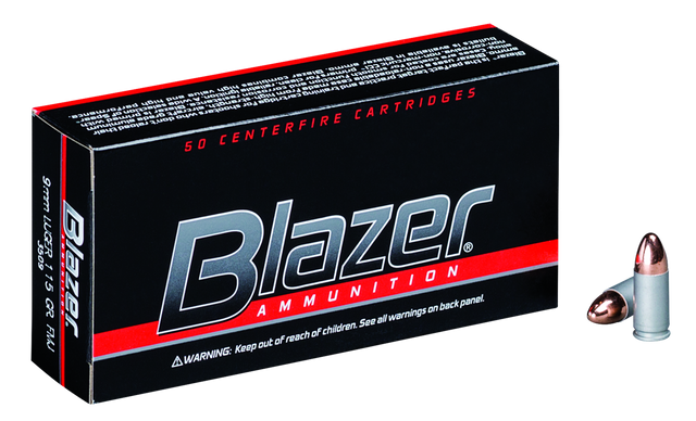 Blazer Pistolenmunition 9 x 19 7,5g Full Metal Jacket