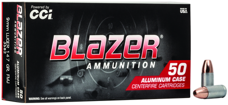 Blazer Pistolenmunition 9 x 19 9,5g Full Metal Jacket