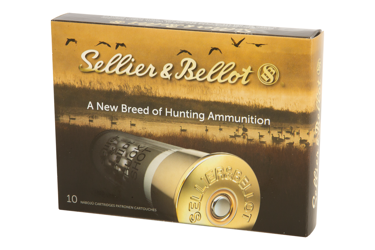 Sellier & Bellot Schrotmunition 12/76 53g 8,40mm Buck Shot Magnum