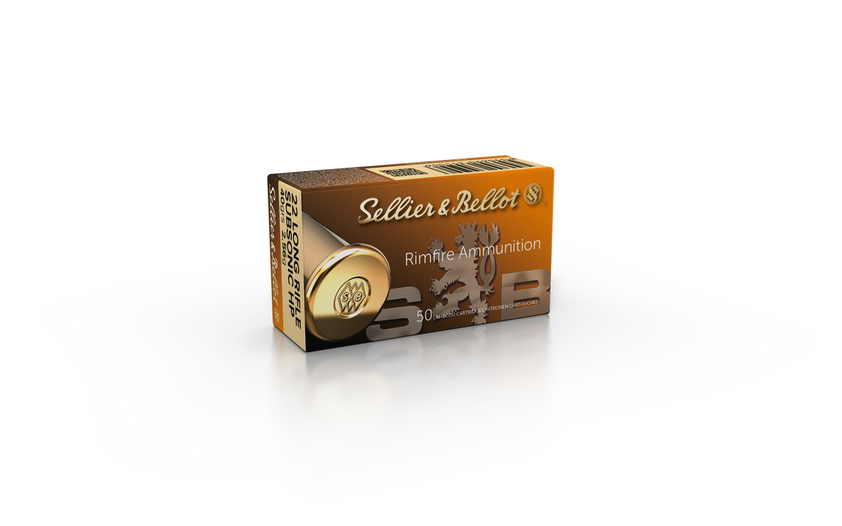 S&B Kleinkalibermunition .22 LR 2,60g Hollow Point Subsonic
