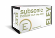 Eley Kleinkalibermunition .22 LR 2,5g Hollow Point Subsonic