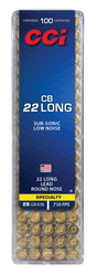 CCI Kleinkalibermunition .22 Flobert 1,9g Lead Round Nose