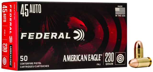 Federal Pistolenmunition American Eagle .45 Auto 14,90g Full Metal Jacket