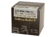 Sellier & Bellot Büchsenmunition .223 Rem 3,6g Full Metal Jacket Schüttpackung mit 100 Stück