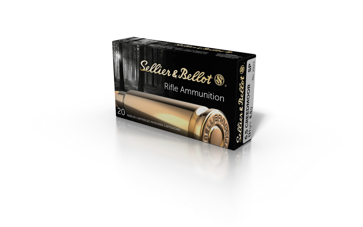 Sellier & Bellot Büchsenmunition 6,5 mm Creedmoor 8,5g Soft Point