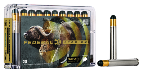 Federal Büchsenmunition Premium .458 Lott 32,4g Woodleigh Hydro Solid Cape Shok