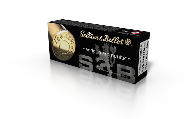 Sellier & Bellot Revolvermunition .460 S&W Mag. 16,8g eXergy Defense