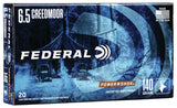 Federal Büchsenmunition 6,5 mm Creedmoor 9,1g Jacketed Soft Point Power Shok