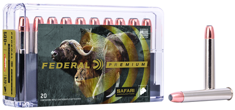 Federal Büchsenmunition Premium .500 N.E. 36,9g Swift A-Frame Cape Shok